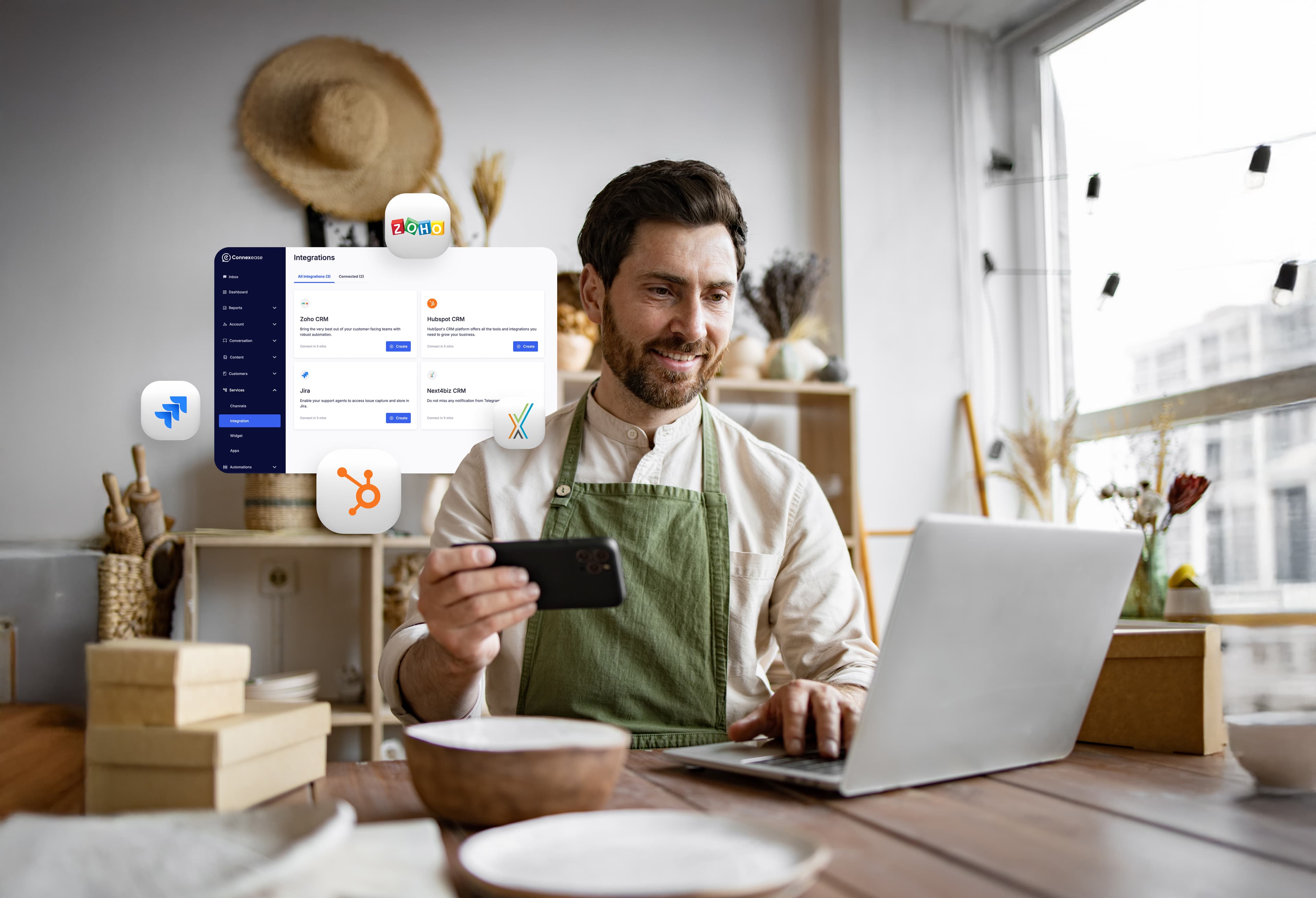 CRM & E-ticaret entegrasyonları